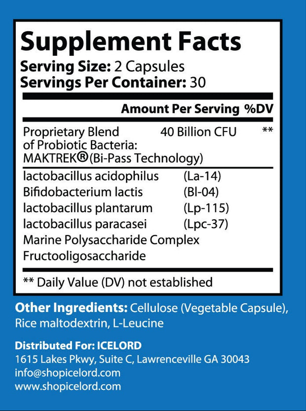 PROBIOTIC 40 BILLION  CFU